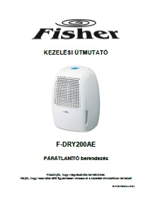 FISHER dry200ae 2014 magyar nyelv hasznlati tmutat