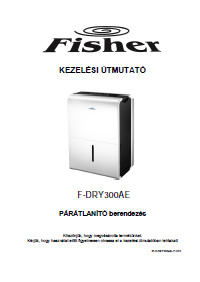 FISHER dry300ae 2015 magyar nyelv hasznlati tmutat