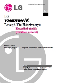 LG thermav 2016 magyar nyelv hasznlati tmutat