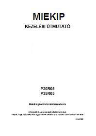 MIEKIP mobil klma 2007 magyar nyelv hasznlati tmutat